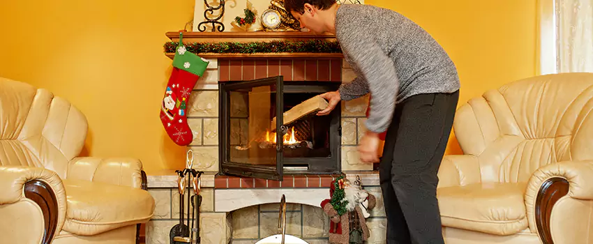 Gas to Wood-Burning Fireplace Conversion Services in Lockport, New York