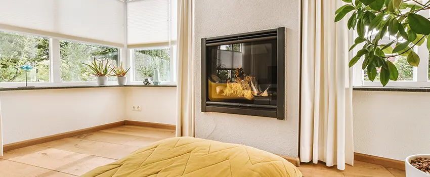 Residential Fireplace Ceramic Glass Installation in Lockport, NY