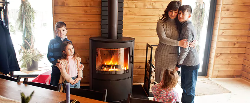 Morso Cast Iron Fireplace Insert Installation in Lockport, New York