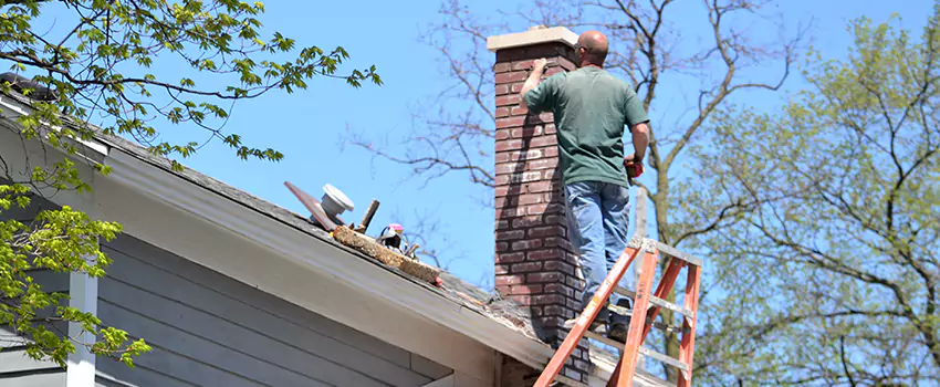 Vinyl and PVC Chimney Flashing Installation in Lockport, NY
