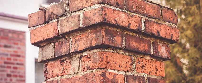 Cracked Chimney Bricks Repair Cost in Lockport, New York