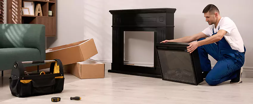 Old Rusted Metal Fireplace Repair And Replacement in Lockport, NY